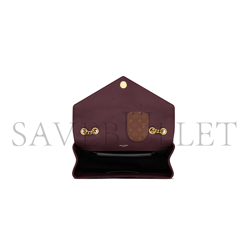 Y51 LOULOU MEDIUM IN MATELASSÉ SUEDE 801439AAEY66766 (29*17*8cm)